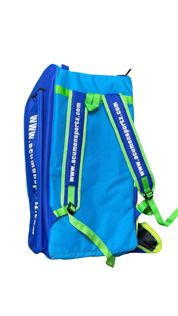 AcuMen - Cricket Bag - Blue Yellow - Image 2