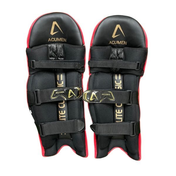 AcuMen - Red Leg Pads - Image 2