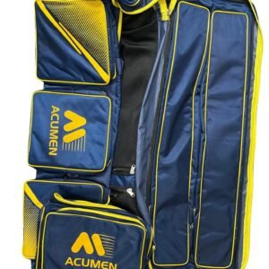 AcuMen - Cricket Bag - Navy Blue Yellow